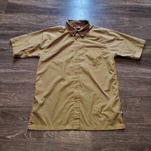 The North Face Men's Snap Up Short Sleeve Hiking Outdoor Shirt Size Small